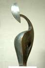 Colunpina II, acero galvanizado, 91x32x18 cm. 2002