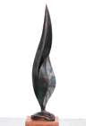 Flor infinita III, acero galvanizado, 102x27x19cm . 2002