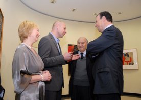 Inaguración de la exposición del grupo CoBra