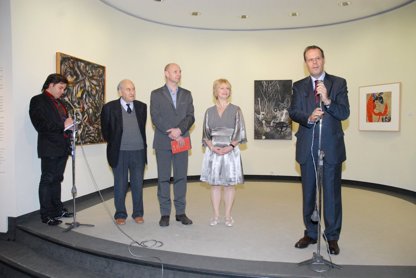 Inaguración de la exposición del grupo CoBra