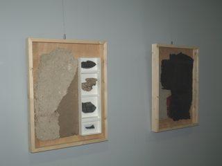 Obra sobre papel de Luis Rapela.