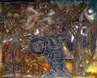 Exposición de pinturas de Ramón Astray en Ourense