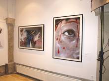"Paixón", de Xurxo Lobato, fotografía.. En la muestra, "73x73x273, A Irmá do sono". Lugo marzo 2012.