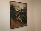 "Halo de luz", pintura de Beatriz Seijo, 146 x 144 cm. 2012.
