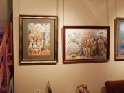 "O carnaval da vida", y otras cosas, exposición  de pinturas de José González Collado en el Estudio 46. Ferrol 21/12/2011.