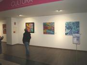 Exposición de pinturas de Novais y Pilar Fandiño en Espacio Coruña. Enero 2012