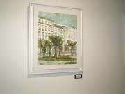 "Jardín de la Marina", de Pilar Fandiño, óleo a espátula. Enero 2012.
