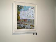 "Paseo de la Marina", de Pilar Fandiño, óleo a espátula. Enero 2012.