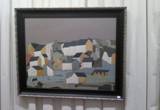 Pinturas de Juan Fernández en la Sala de Exposiciones de la Asociación de Artistas de Coruña. Abril, 2012