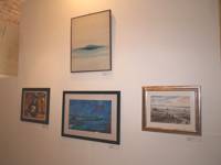 Pinturas de Ana Ferrira, Carmen Soto, Manuela Castro y A. Rivas Pol. Ferrol marzo, 2012.