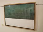 "Noche en verde", Óscar Valero. Xilografía 63,5 x 93,5 cm.
