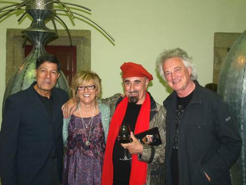 De izquierda a derecha, Manuel Patinha, Carmen Chacón, Paco Pestana y Alfonso Costa